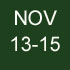 November 13-15, 2012